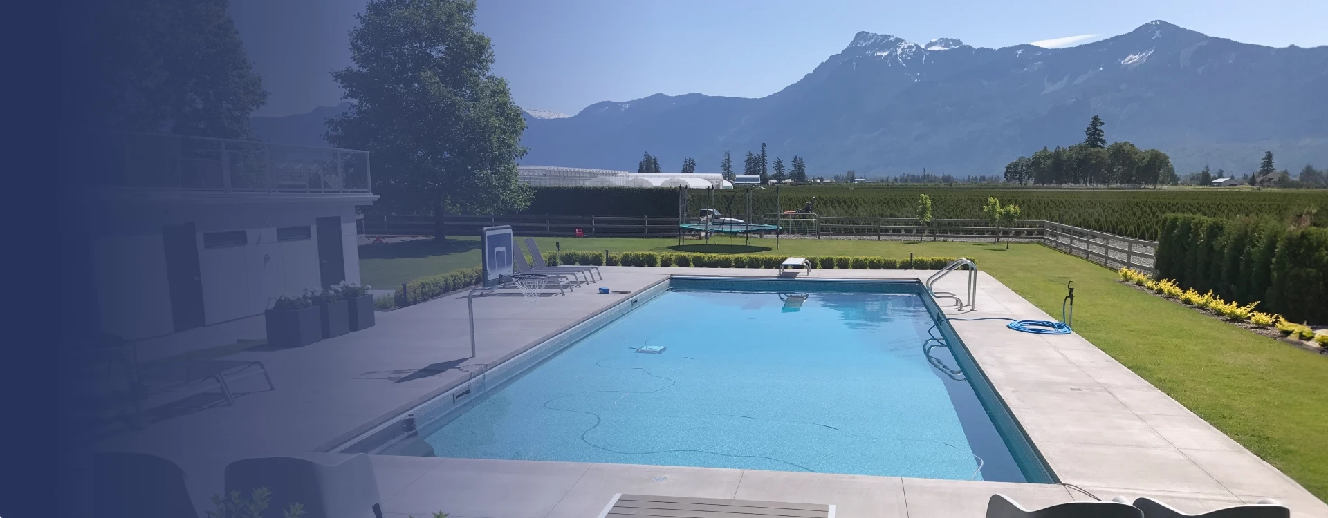 Vinyl liner pools
